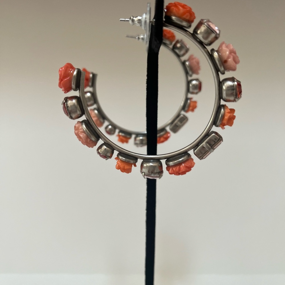 Dannijo Rose Bud Earrings View 4